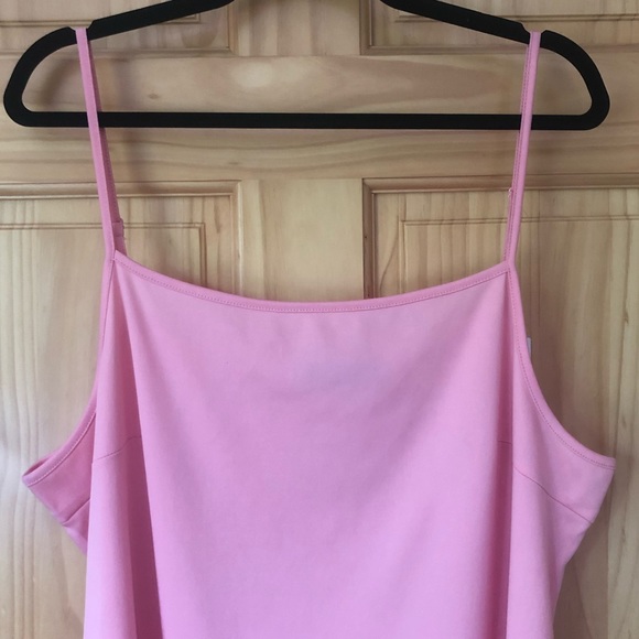 Sold!  CAARA strappy peach cami mini dress size XL - Picture 6 of 9